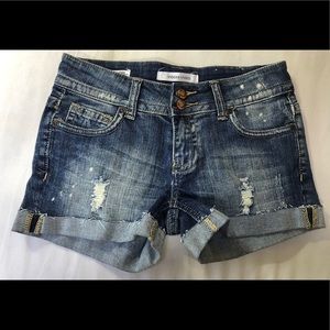 Vigoss studio denim shorts.